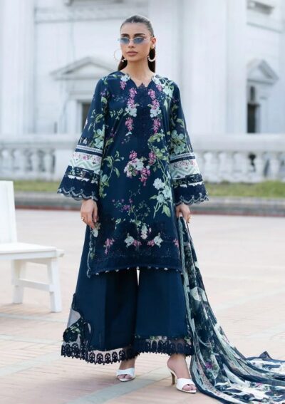 Elaf Premium Lawn ESG-03A Signature Embroidered Vol II Collection 26