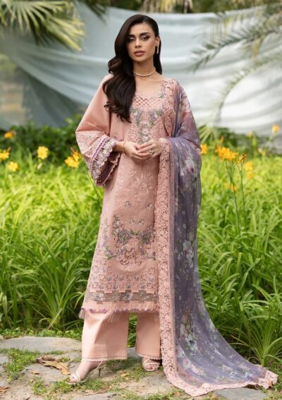 Elaf Premium Lawn ELQ-06A Luxury Vol 2 Collection 26