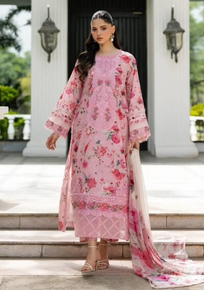 Elaf Premium Lawn ESG-04B Signature Embroidered Vol II Collection 26