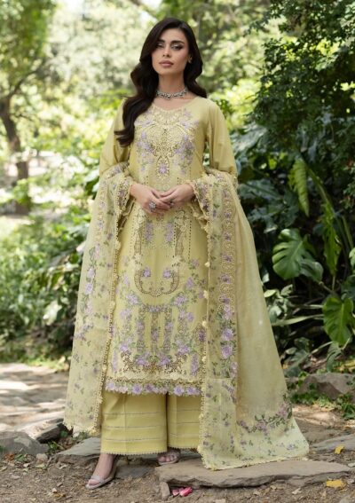Elaf Premium Lawn ELQ-07A Luxury Vol 2 Collection 26