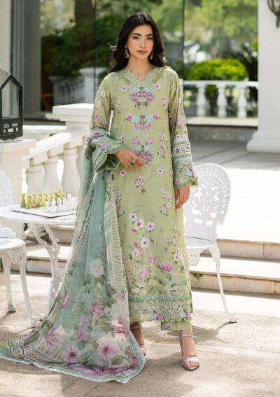 Elaf Premium Lawn ESG-06A Signature Embroidered Vol II Collection 26