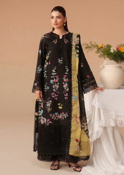 Afrozeh Lawn Evania Rust Haze Summer Edit