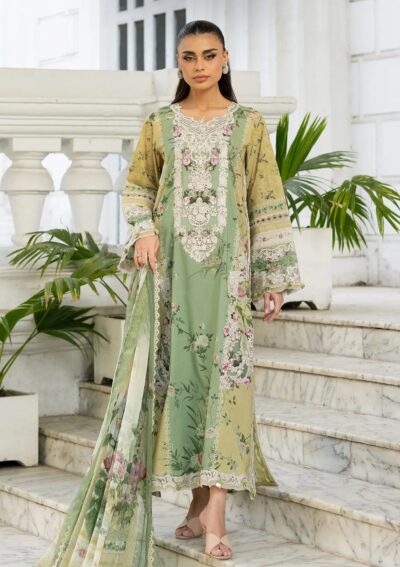 Elaf Premium Lawn ESG-01A Signature Embroidered Vol II Collection 26